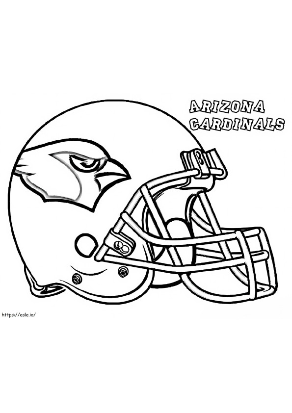 Arizona Cardinals coloring page