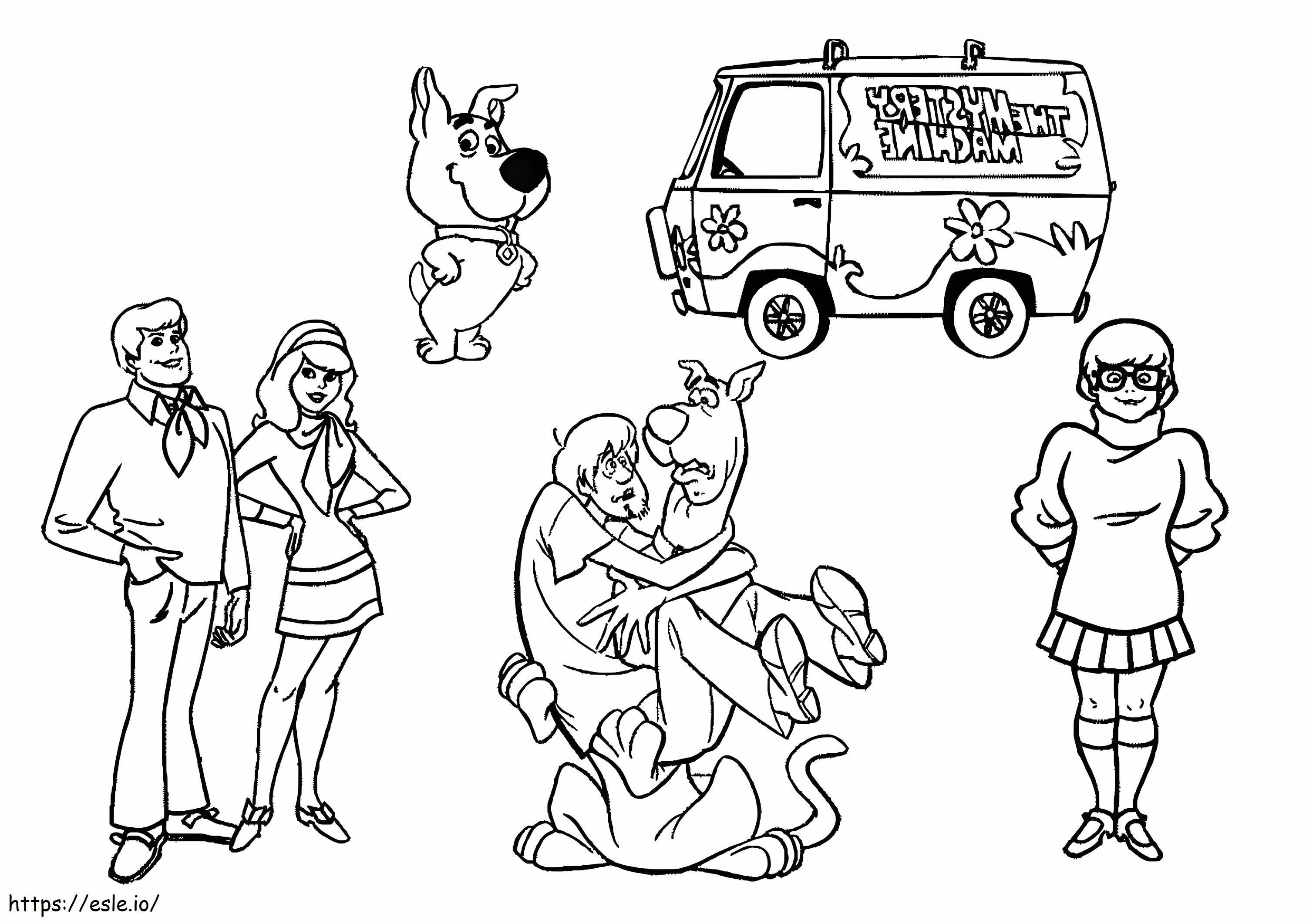Furry And Friends coloring page