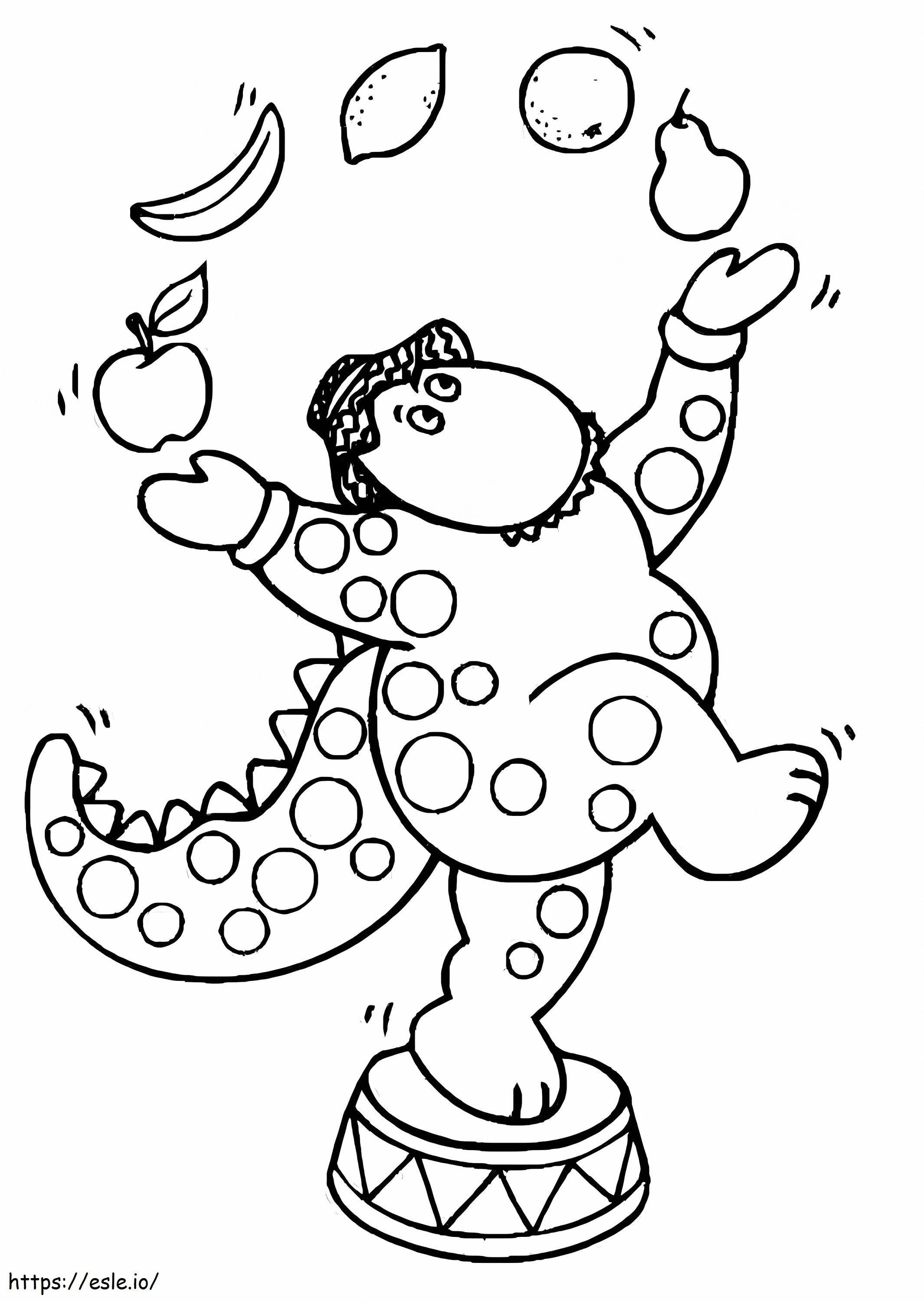 Wiggles 2 coloring page