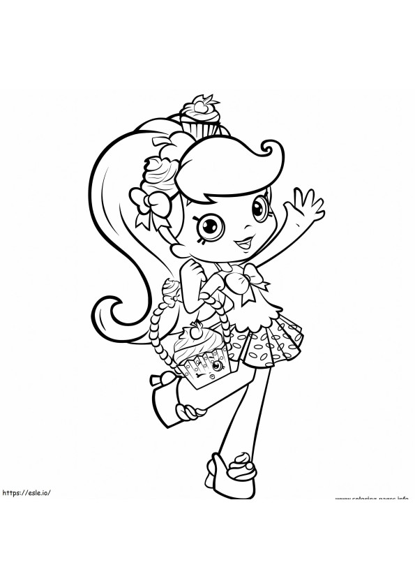 Happy Jessicake coloring page