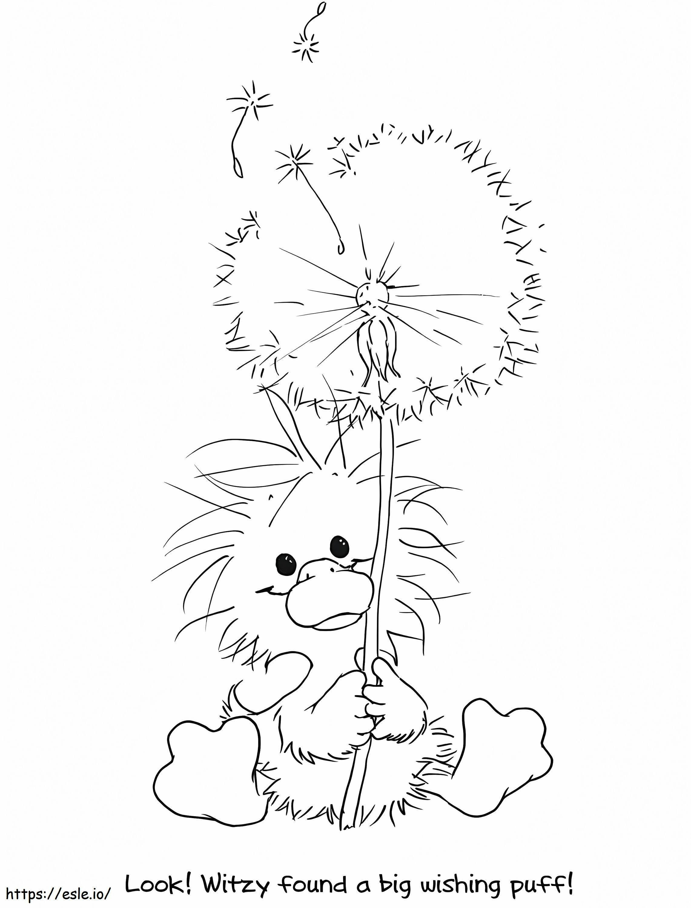 Witzy From Suzys Zoo coloring page