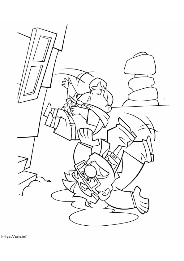 1559618183 Carl And Russell Falling A4 coloring page