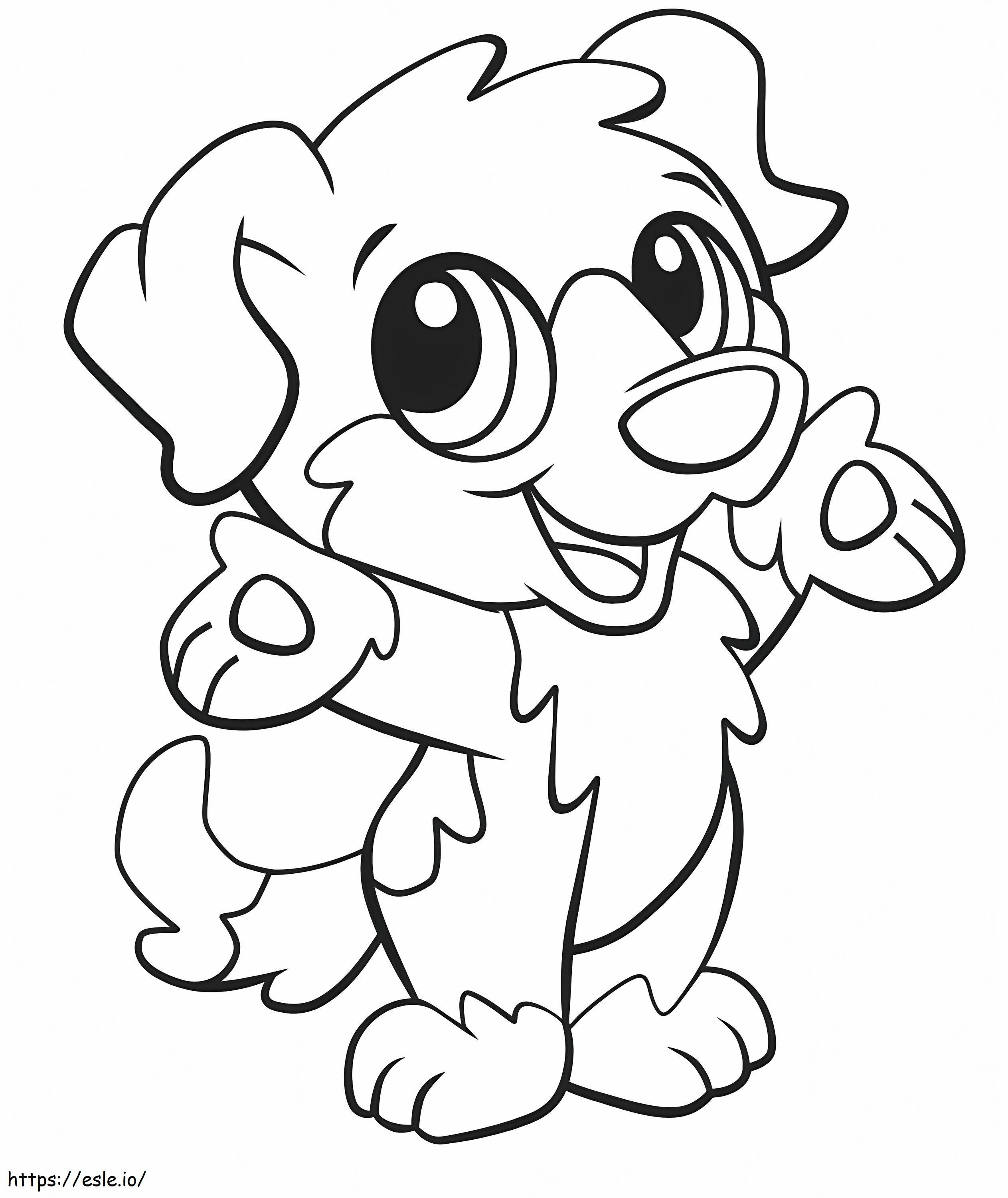 1559984667 Dog A4 coloring page