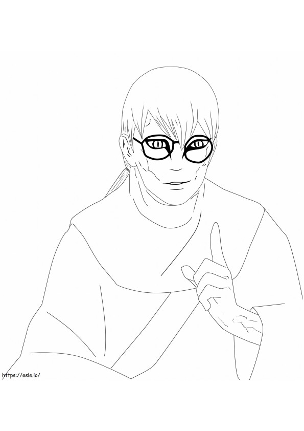 Kabuto Yakushi Has Snake Eyes