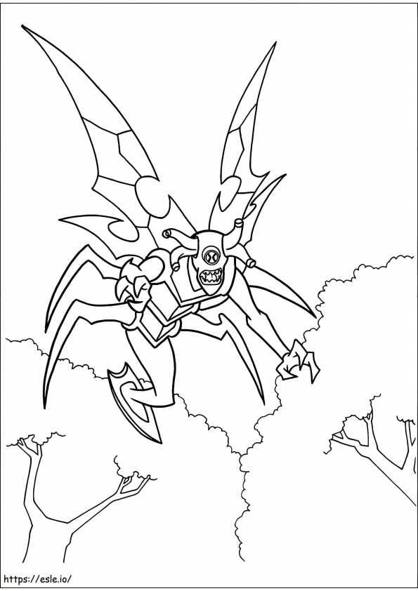 1533868621 Stinkfly Lepidopterran A4 coloring page