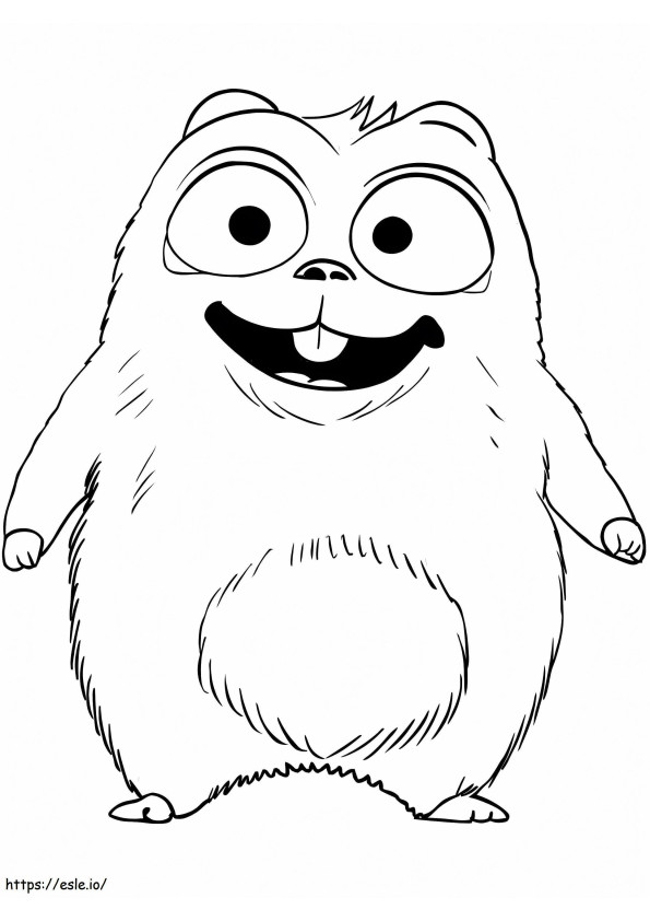 Grizzy And The Lemmings Printable coloring page