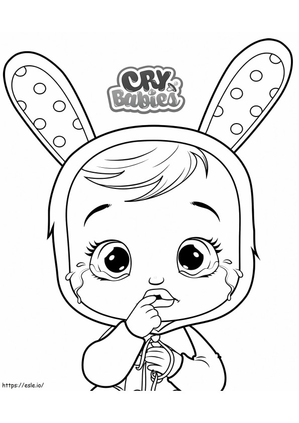 Cry Babies 4 coloring page