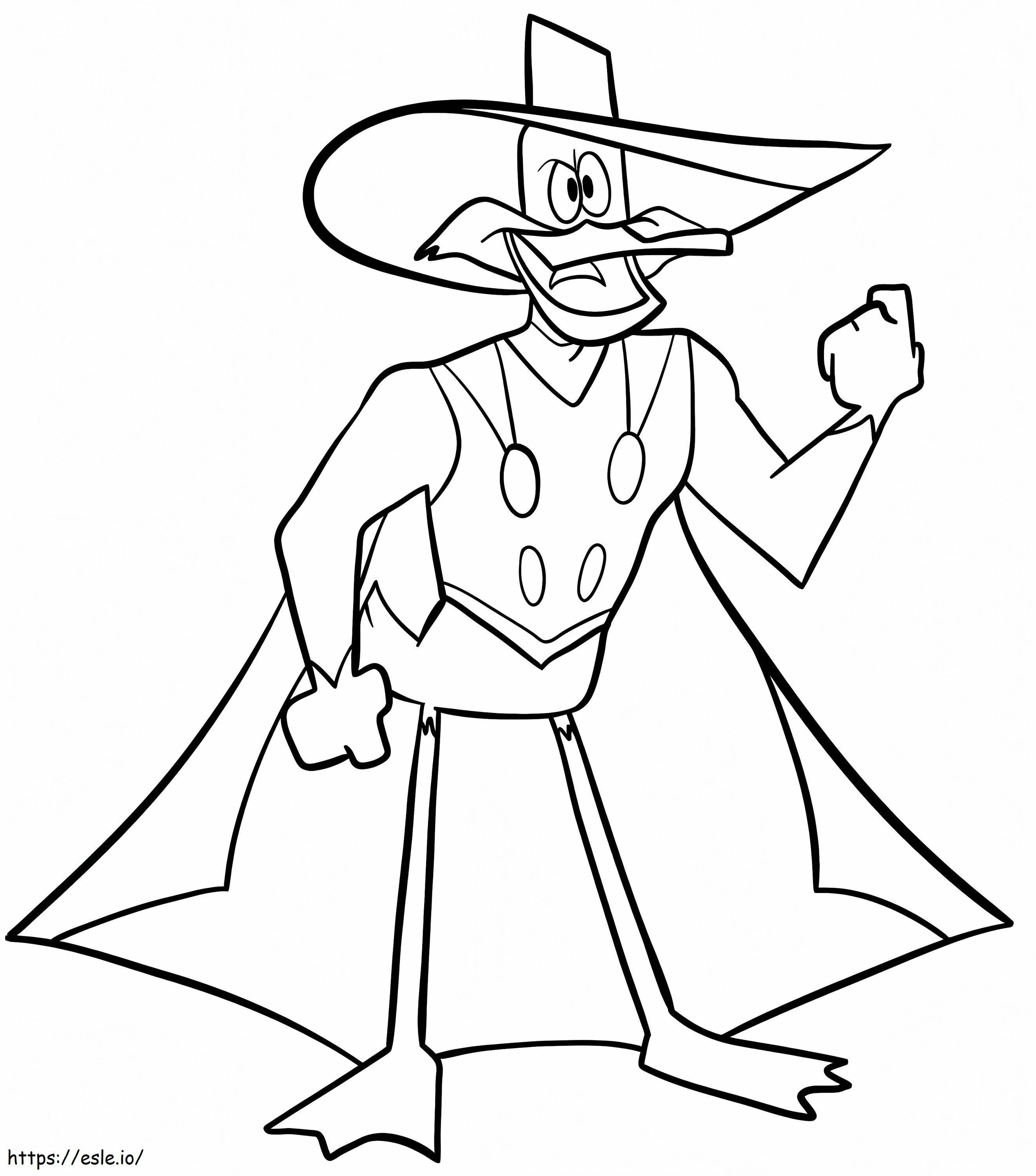 Darkwing Duck 2 coloring page