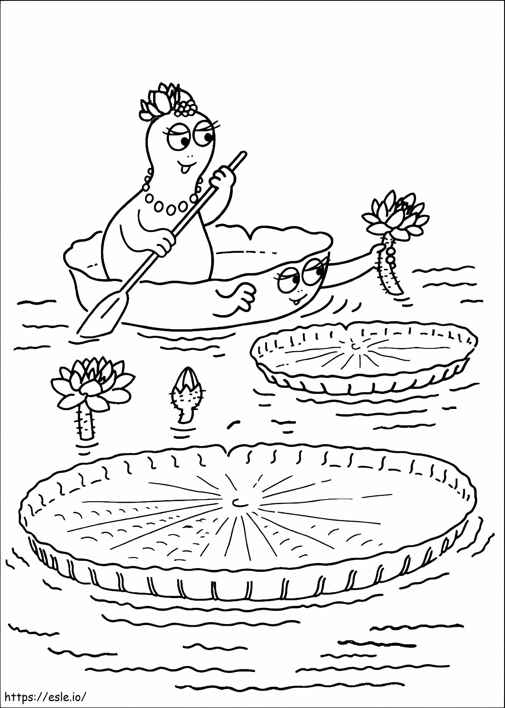 Barbabelle coloring page