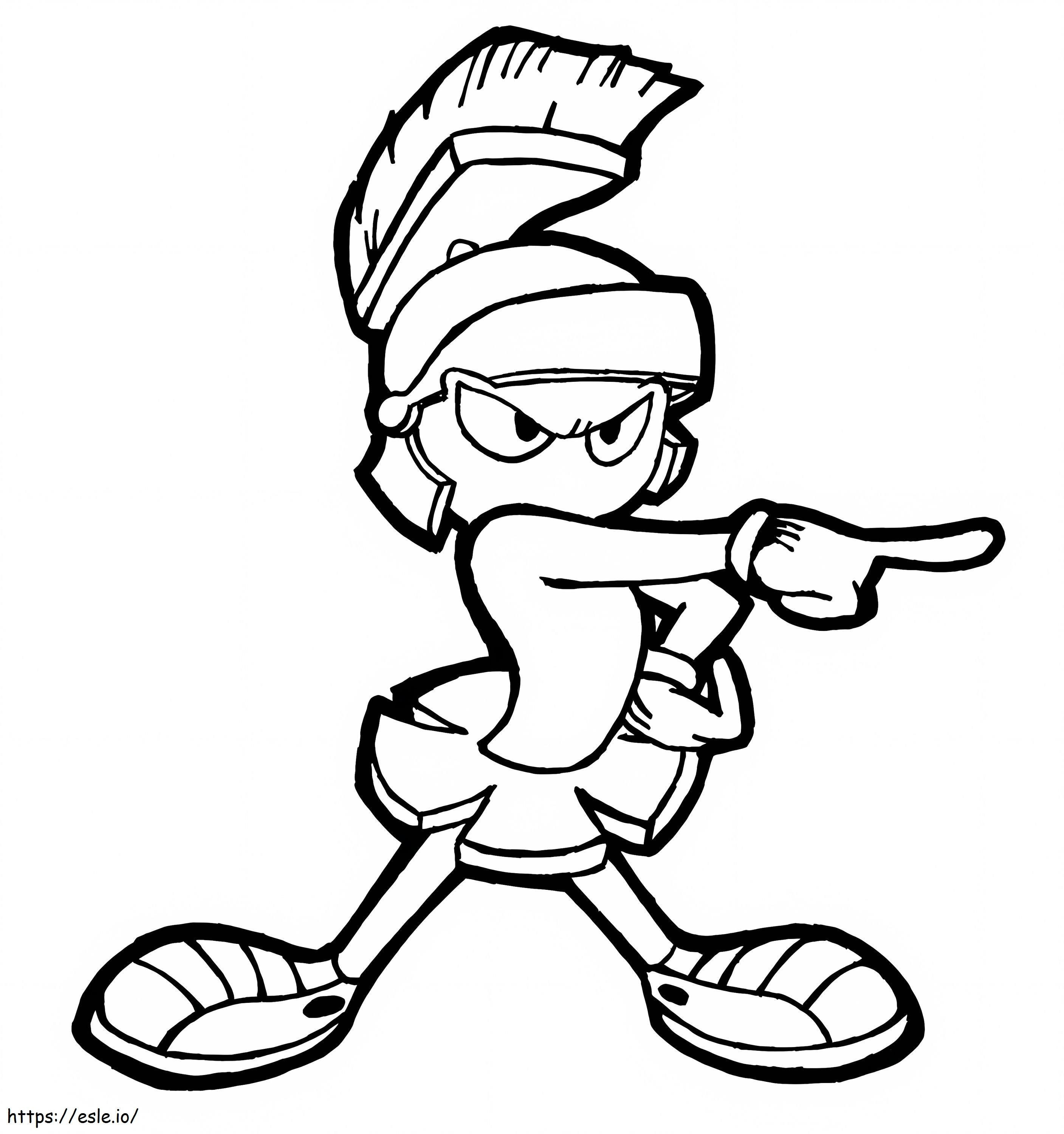 Marvin The Martian 8 coloring page
