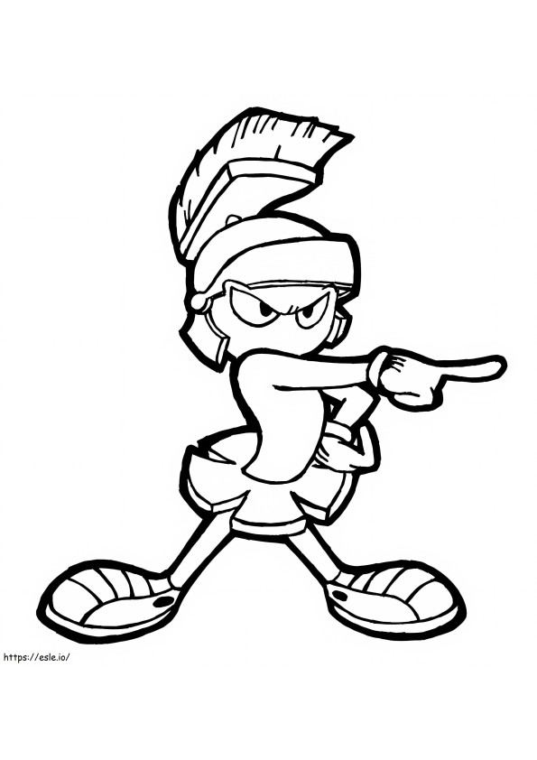 Marvin The Martian 8 coloring page