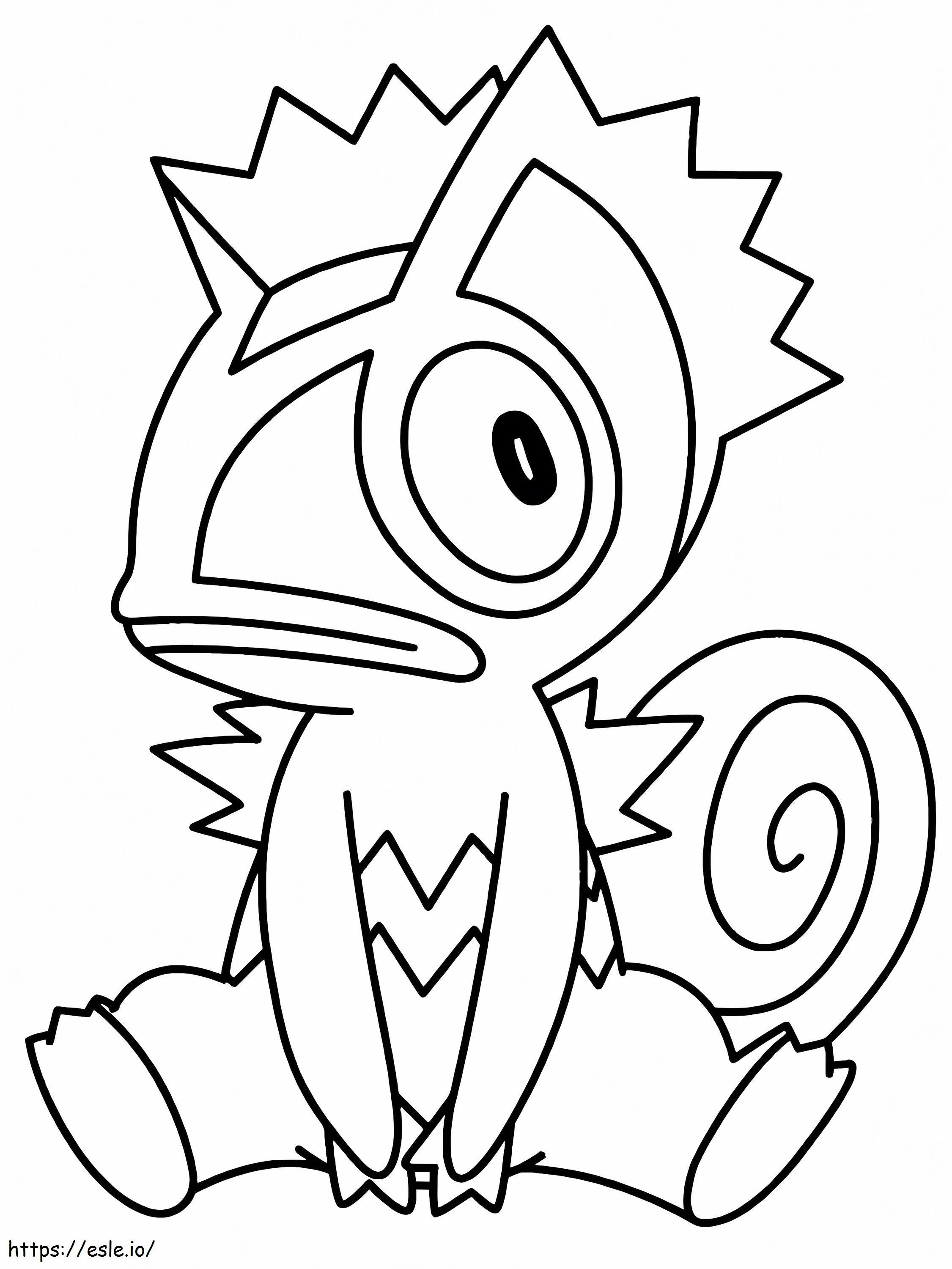 Coloriage Imprimer Kecleon Pokémon à imprimer dessin