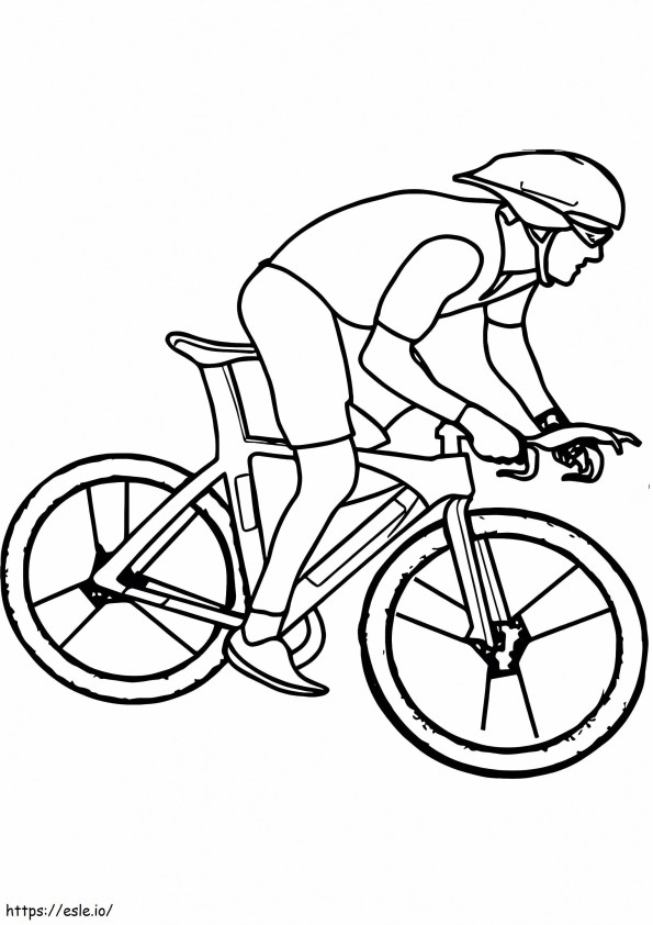 Great To Ride A Bike coloring page