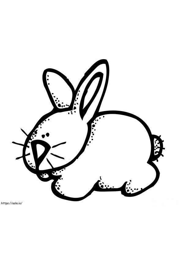 Tavşan Kavunkafalı boyama