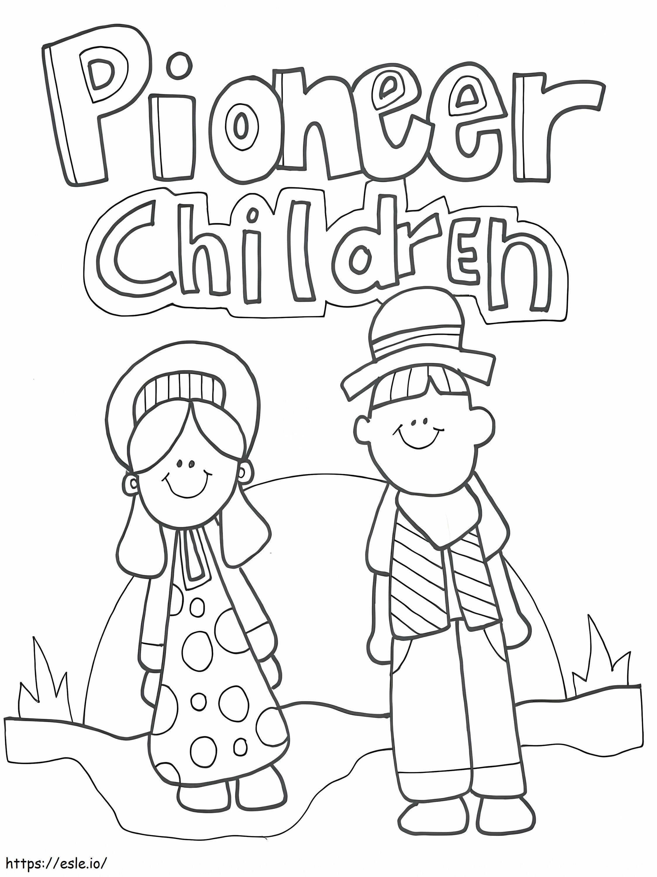 Pioneer Day 7 coloring page printable