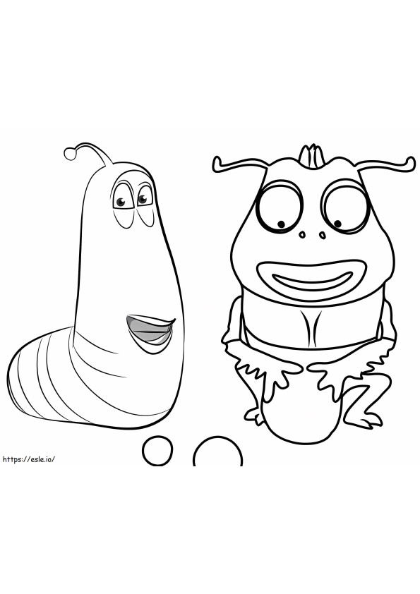 Yellow And Brown coloring page