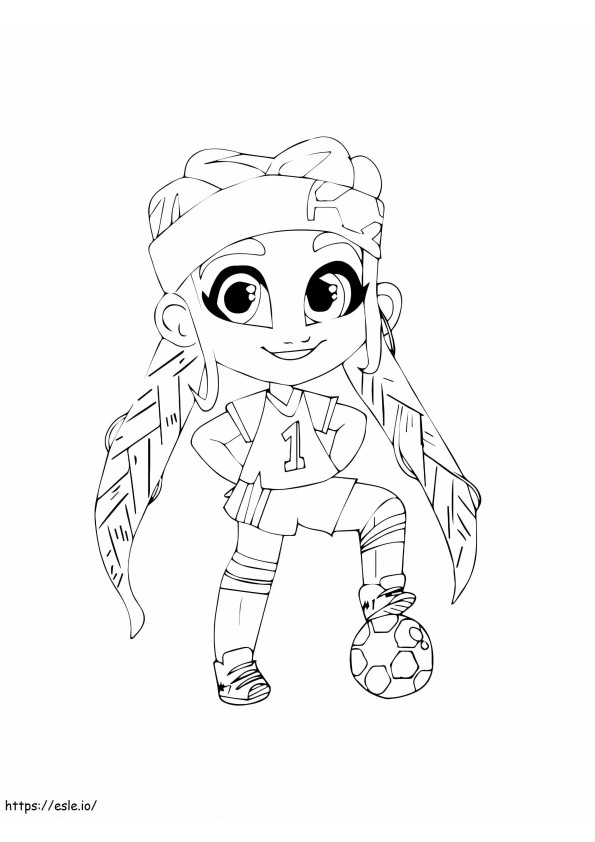 Hairdorables 7 coloring page