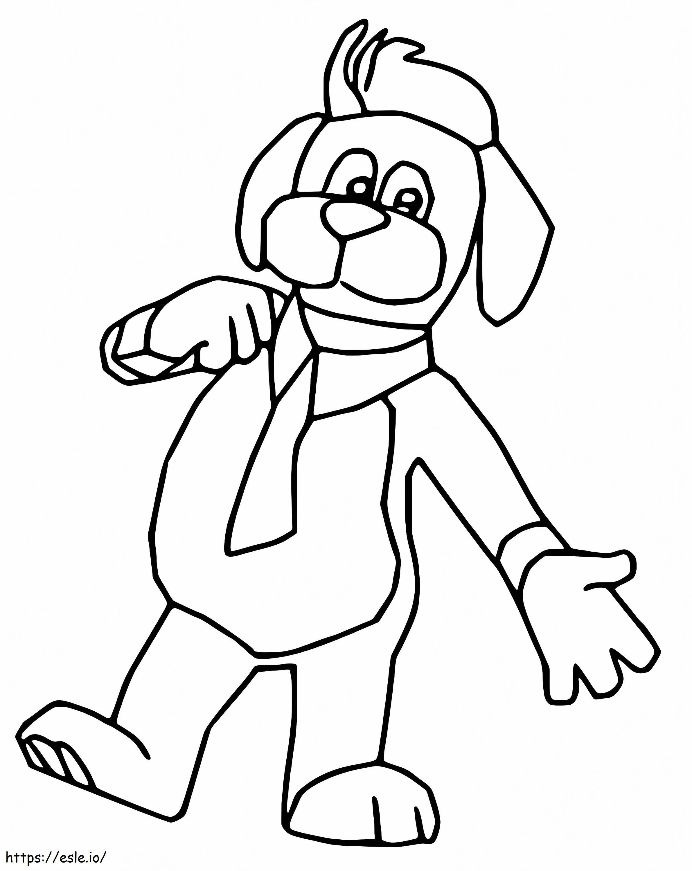 The Barkapellas From Go Dog Go coloring page