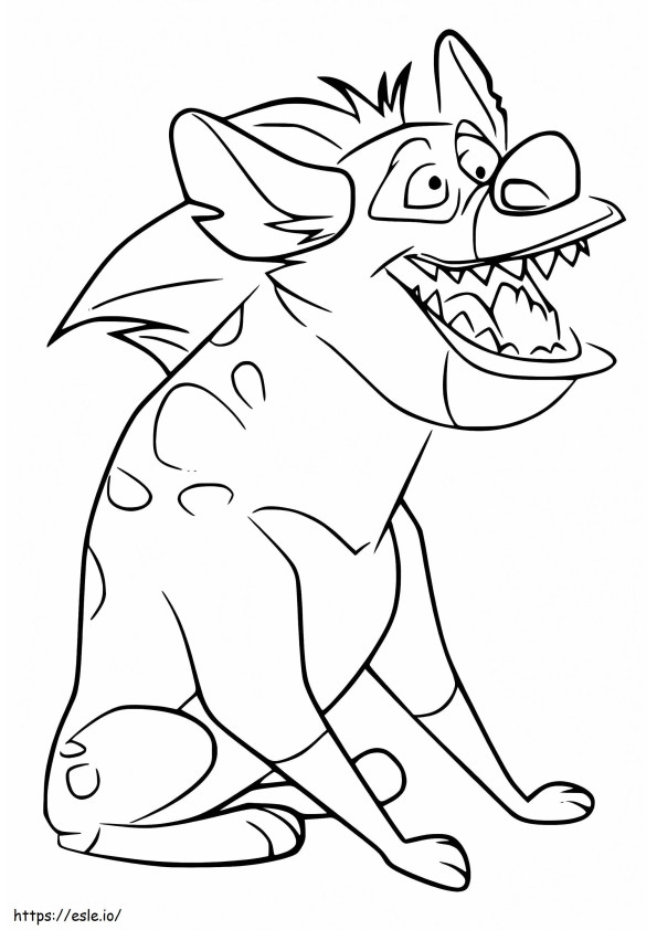 Chungu From The Lion Guard coloring page