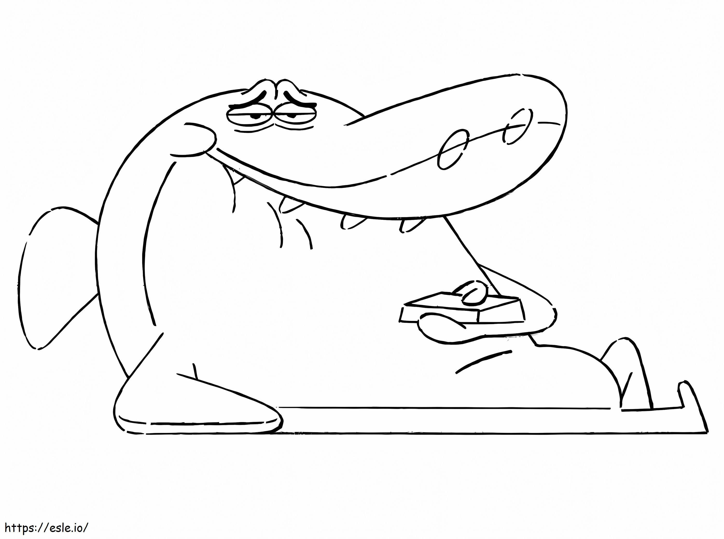 Sharko Relaxante coloring page