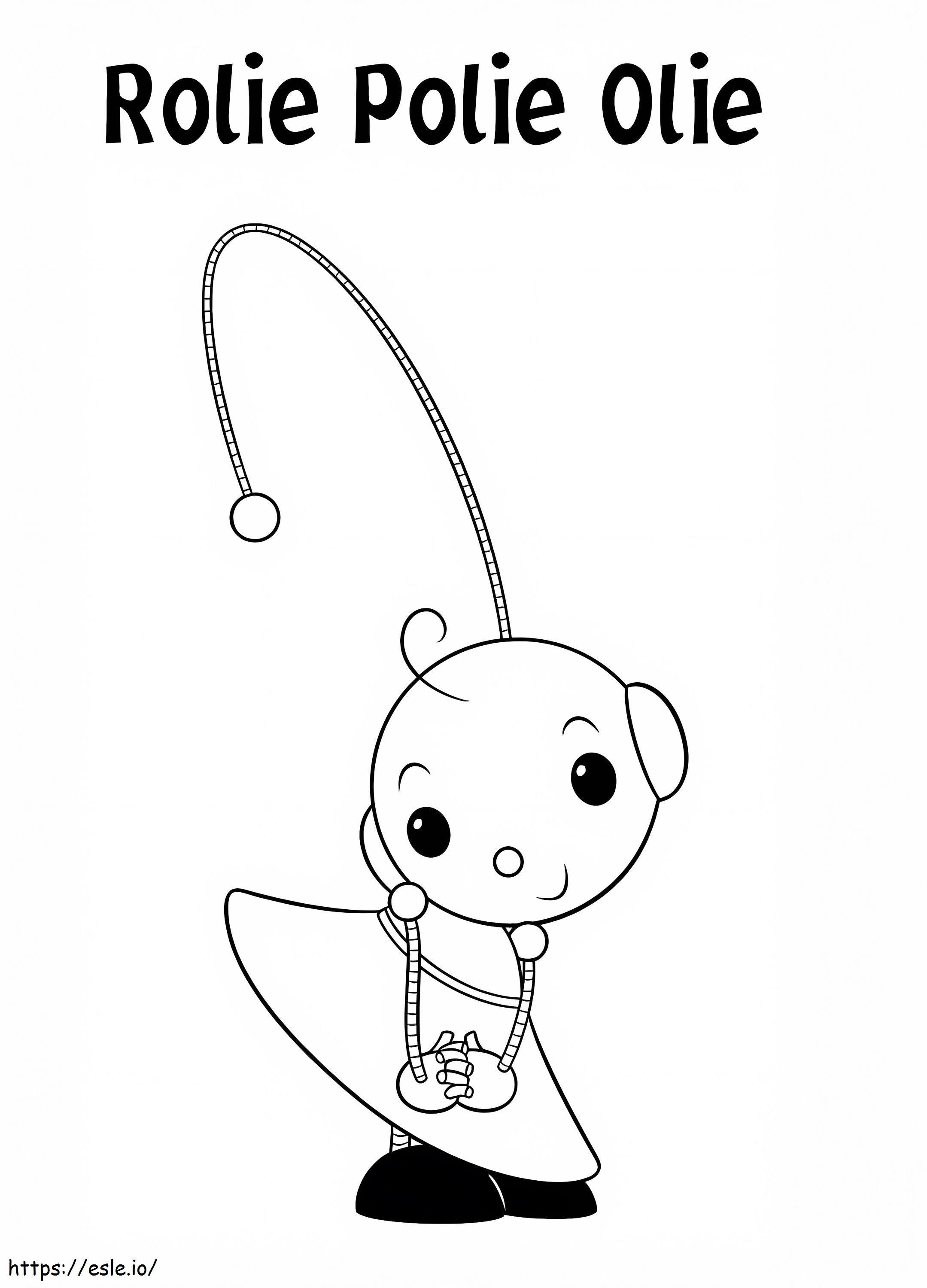Pretty Zowie Polie coloring page