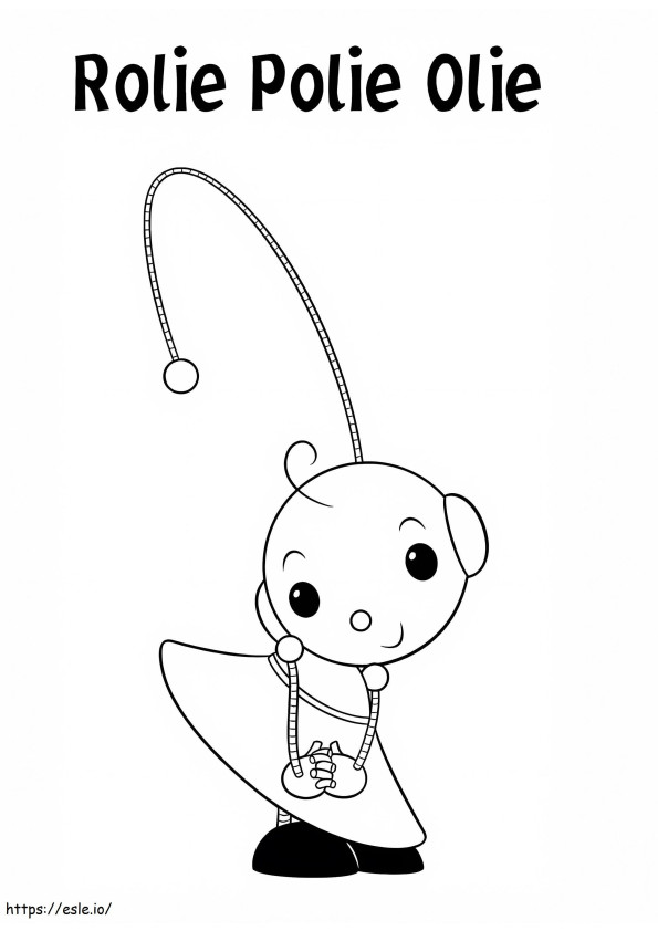 Pretty Zowie Polie coloring page