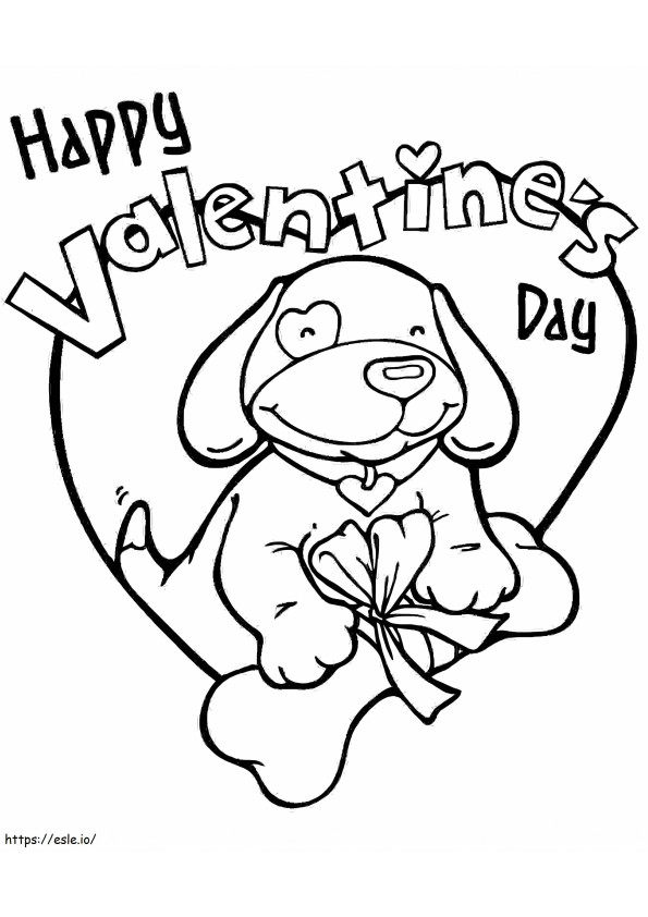 Valentijnsdag om af te drukken Valentijnsdag kaart afdrukbaar Be My Print Valentines To kleurplaat