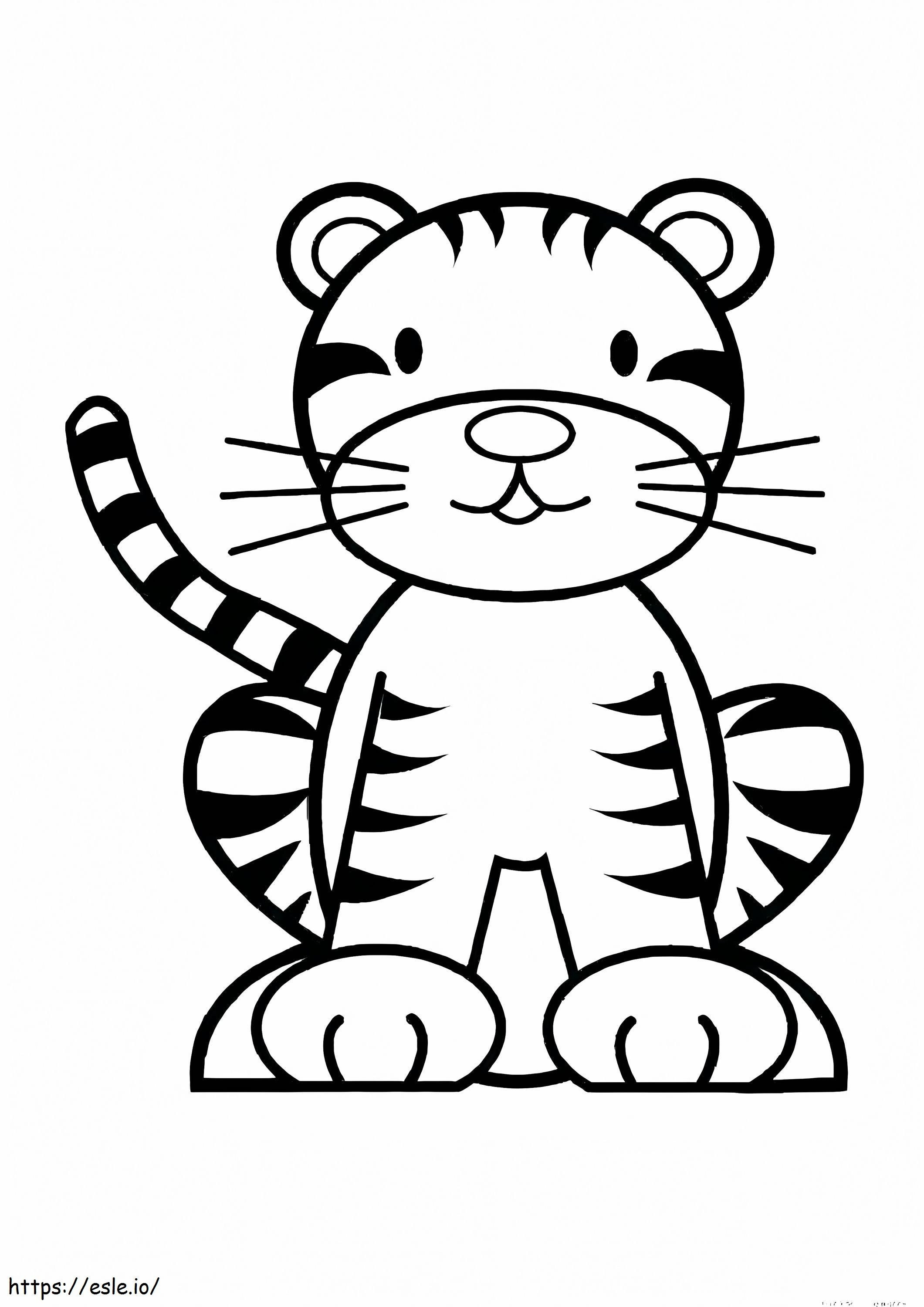 1539866831 Tigru Tigru Față de tigru drăguț Față de tigru drăguț Tigru drăguț Tigru drăguț Planse de colorat gratuit de imprimat Daniel Ti de colorat