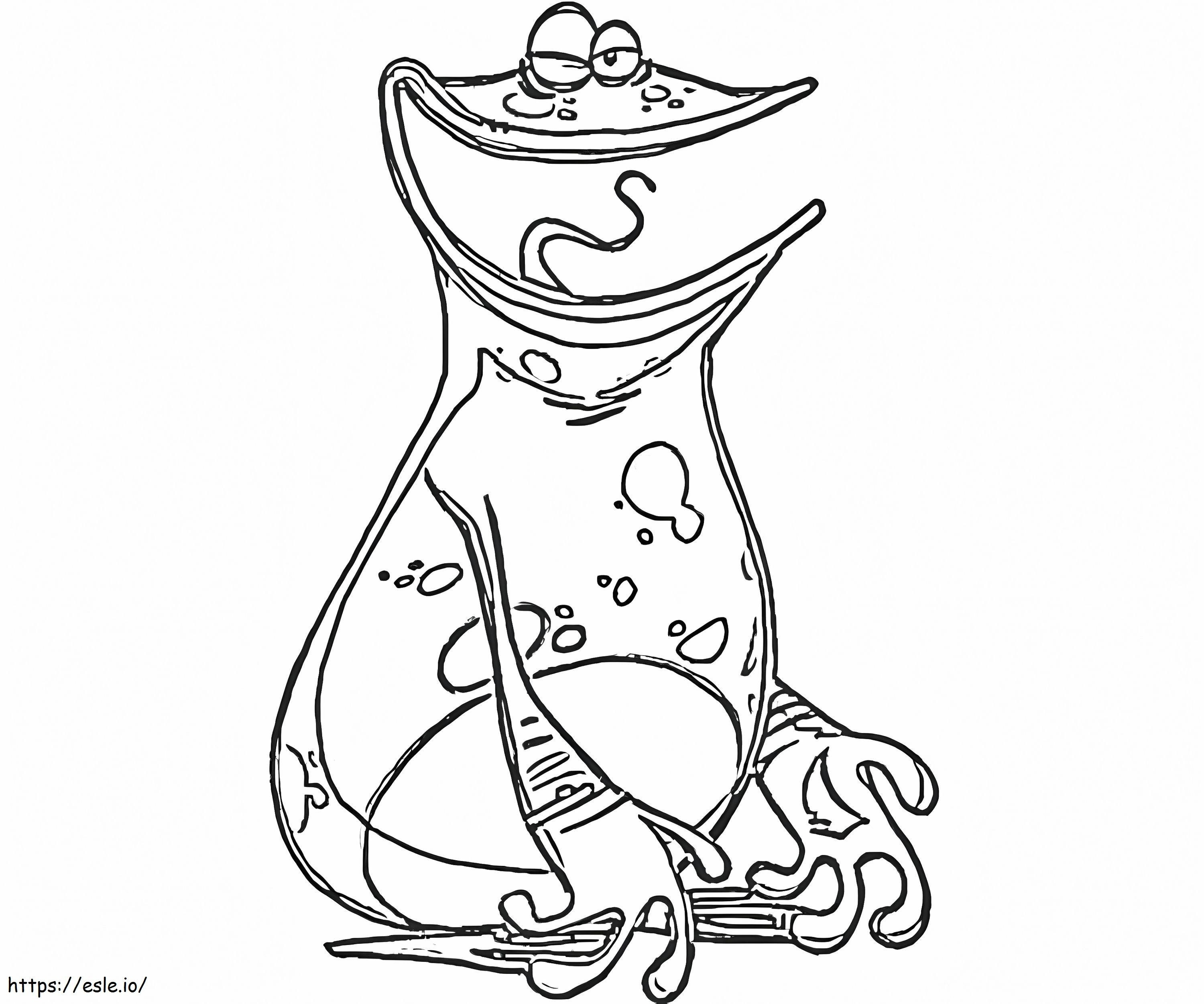 Globox From Rayman coloring page