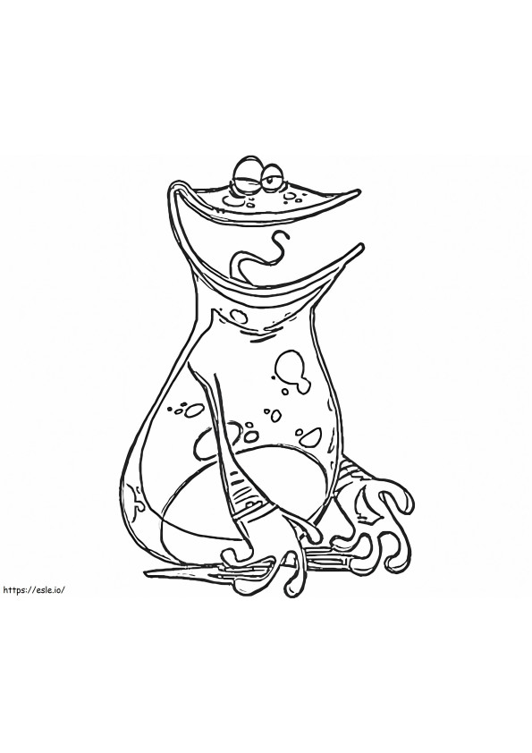 Globox From Rayman coloring page