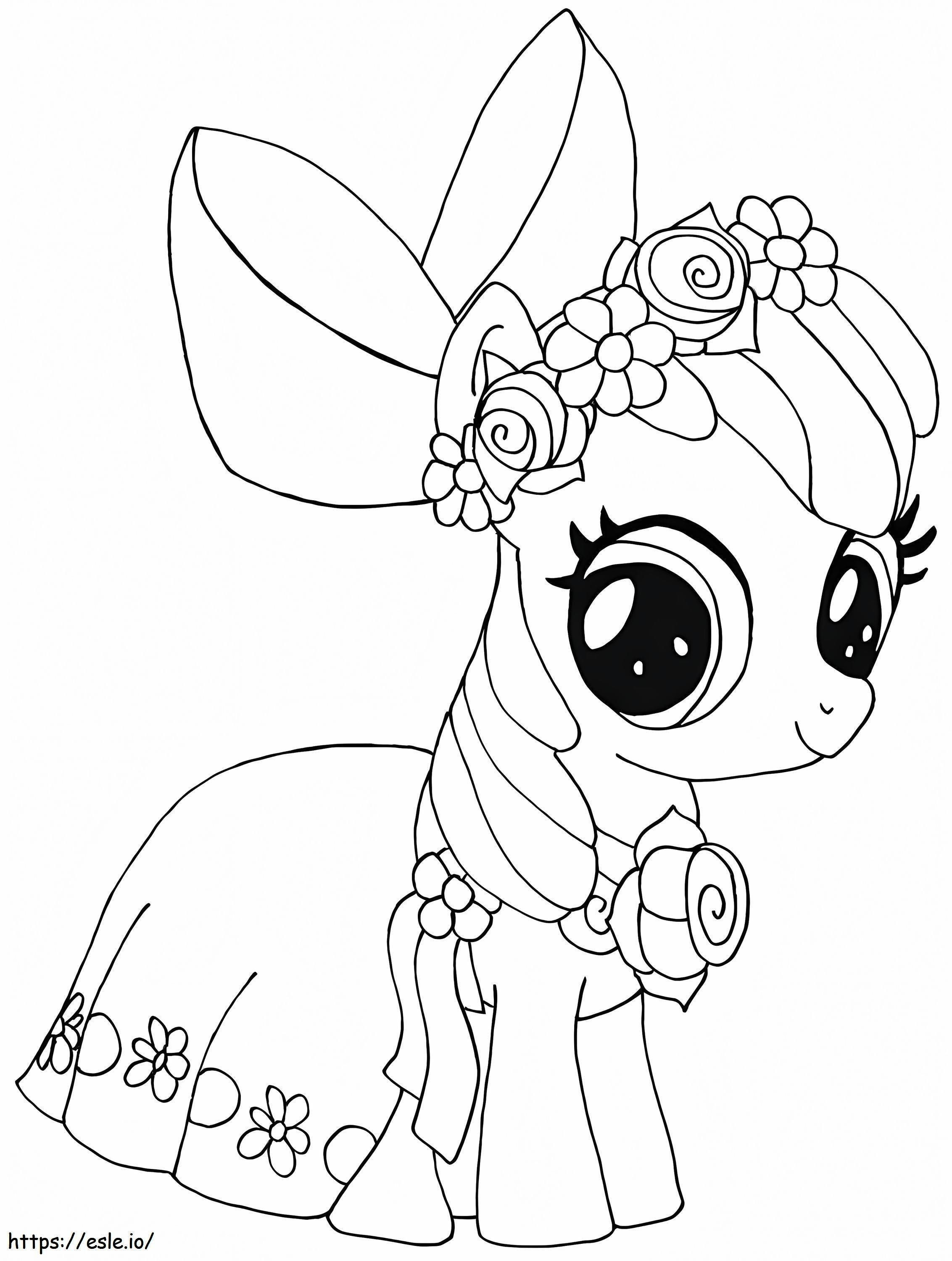Il mio piccolo pony Apple Bloom 773X1024 da colorare
