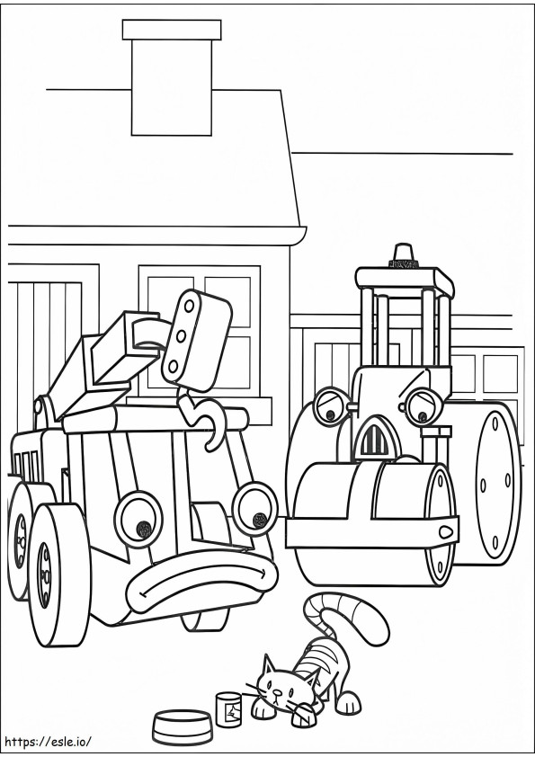 High Roley And Sardine coloring page
