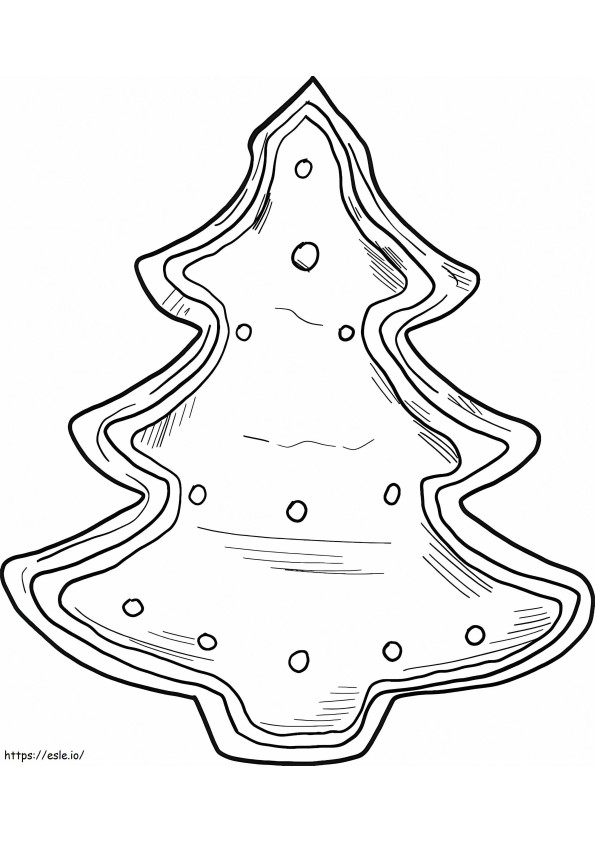 Christmas Cookies 3 coloring page