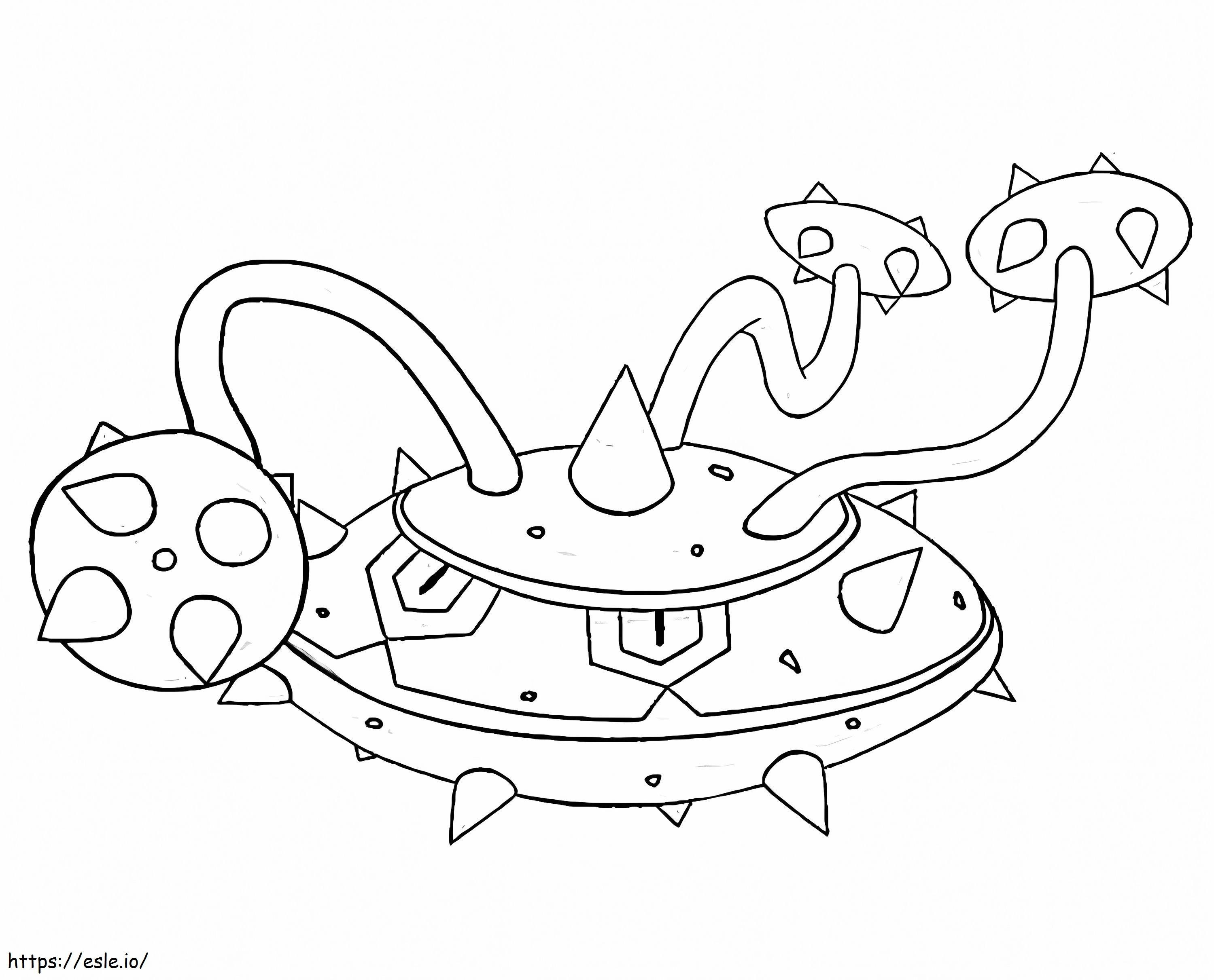 Ferrothorn Pokemon 2 coloring page