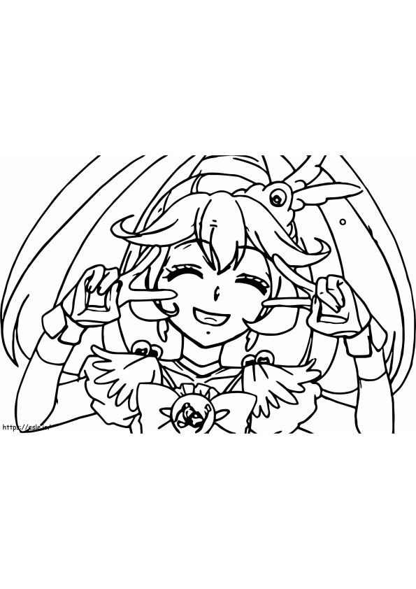 1540289030 Little Candy Glitter Force coloring page
