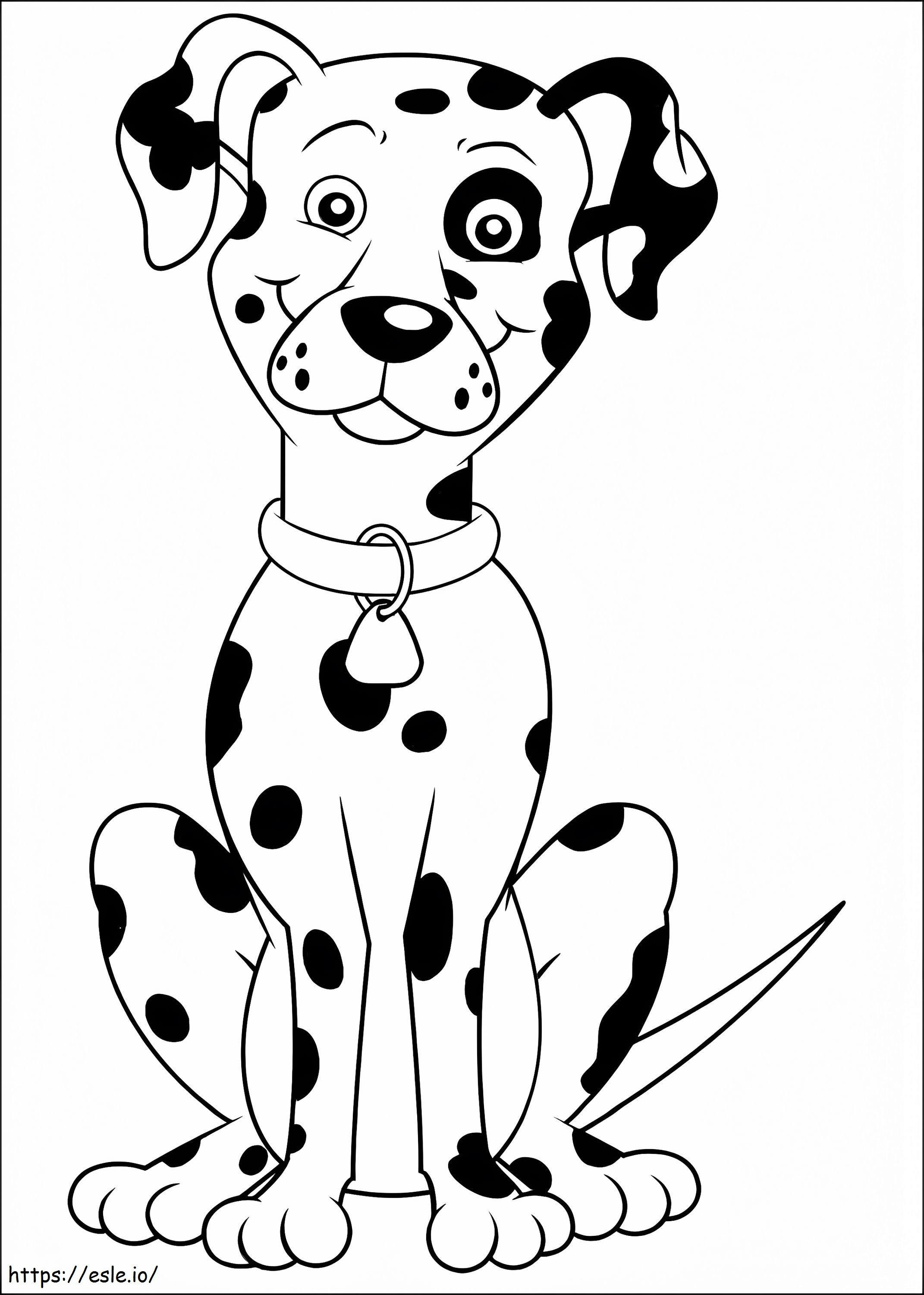 İtfaiyeci Sam Köpek Biyo boyama
