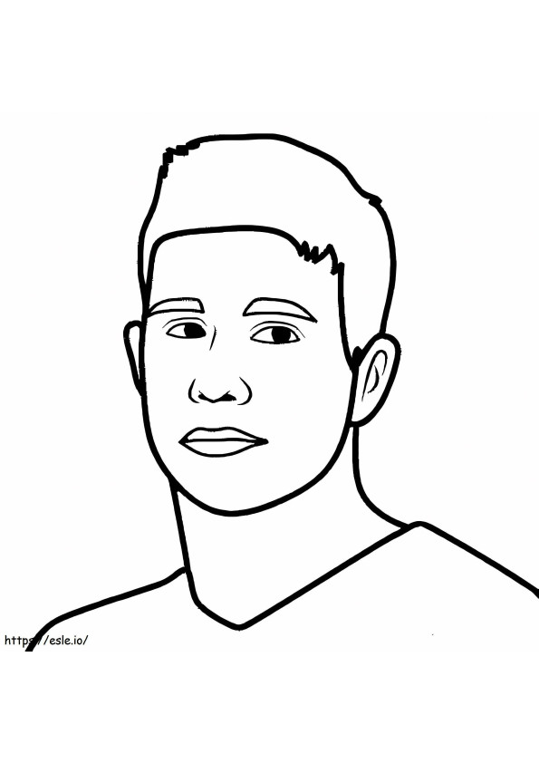 Kevin De Bruyne Coloring Pages - Free Printable Coloring Pages for Kids ...