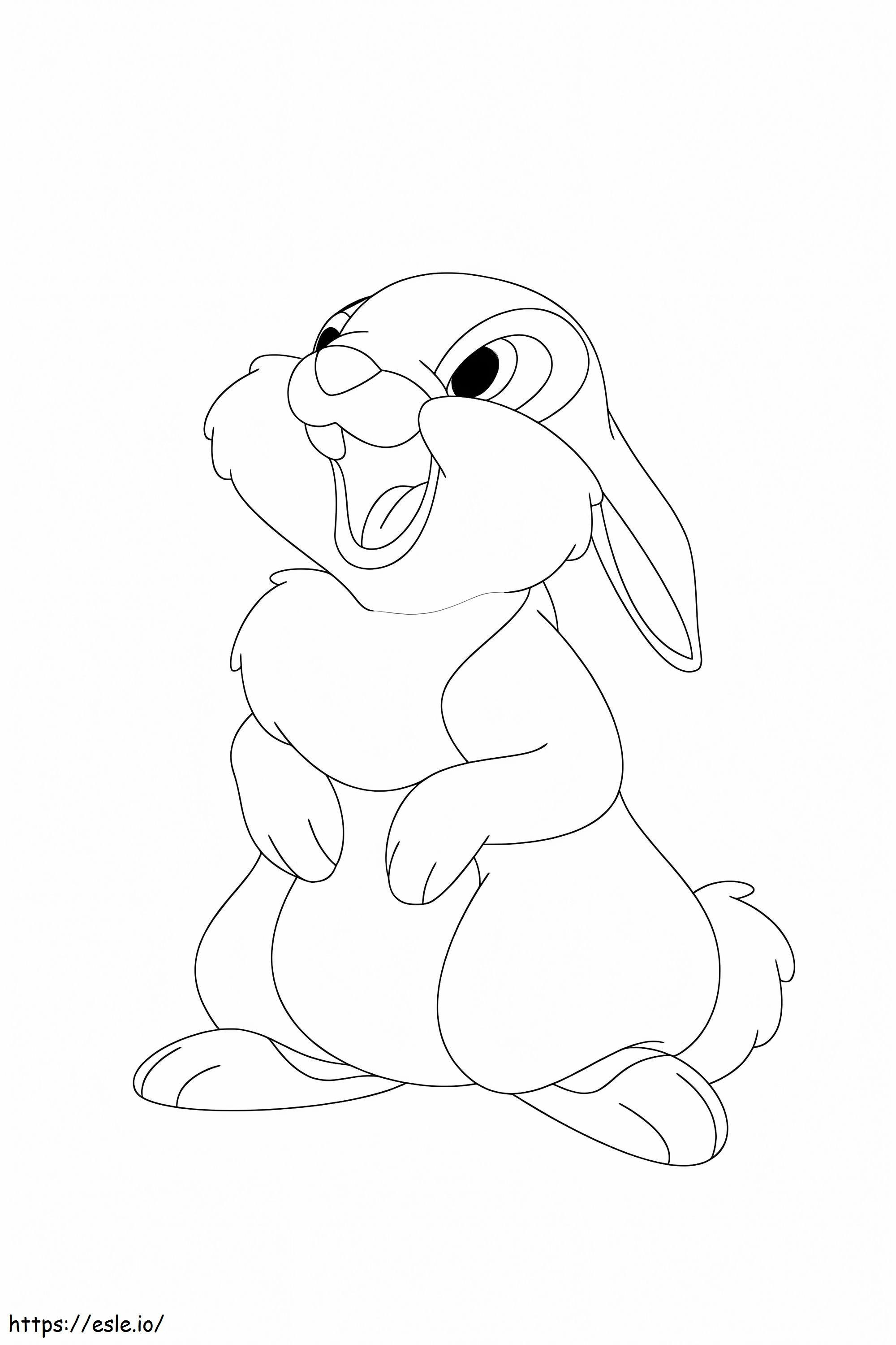 Thumper From Disney coloring page