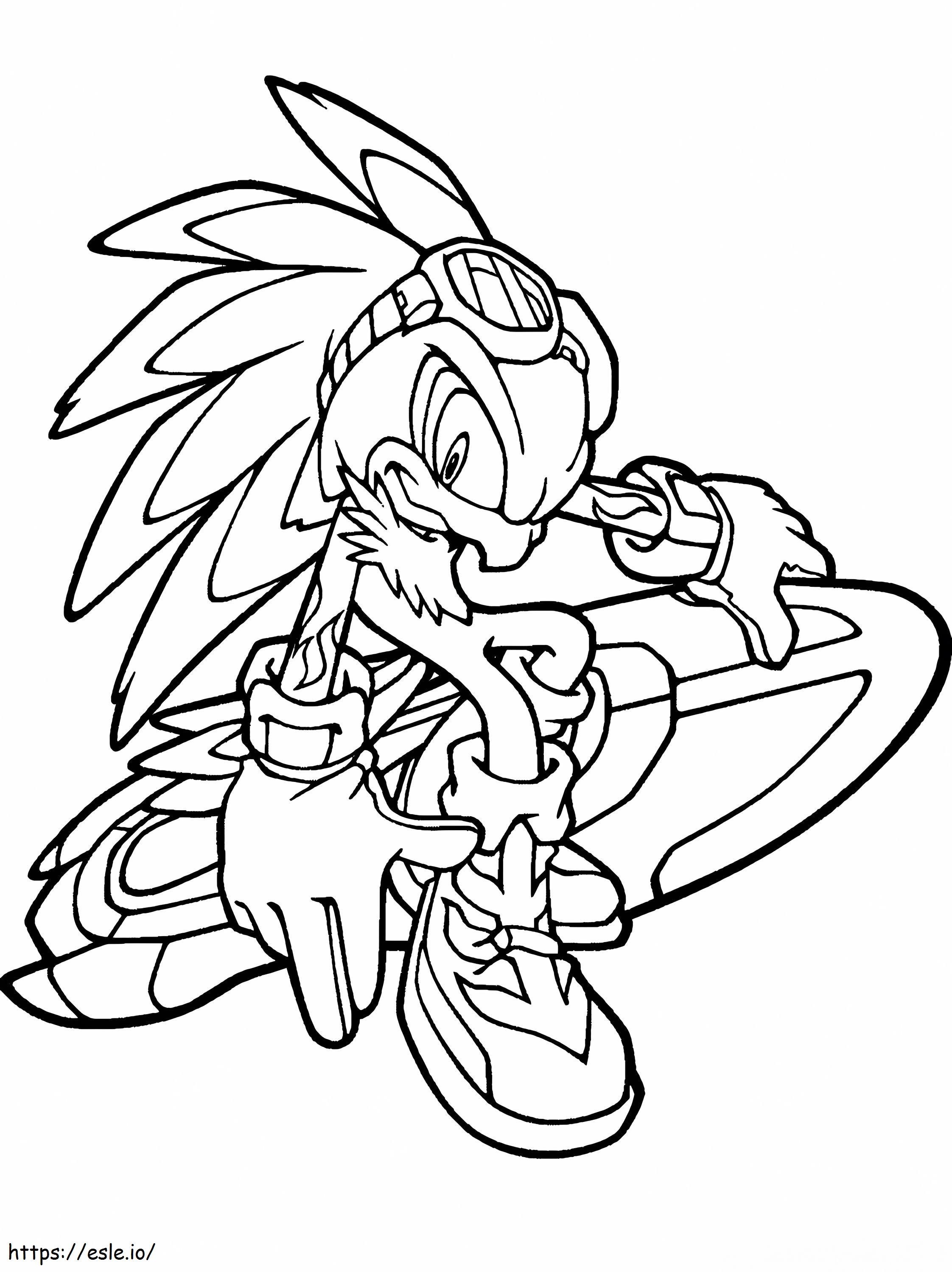 Coloriage 1573432591 013 Coloriage Sonic X Joueurs Potentiels Amazing 6 1024X1369 1 à imprimer dessin