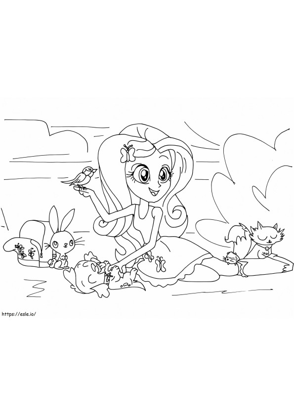 Hoe Teken Je Fluttershy Equestria Meisjes My Little Pony Equestria