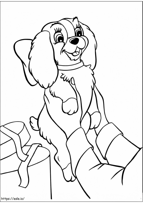 Baby Lady coloring page