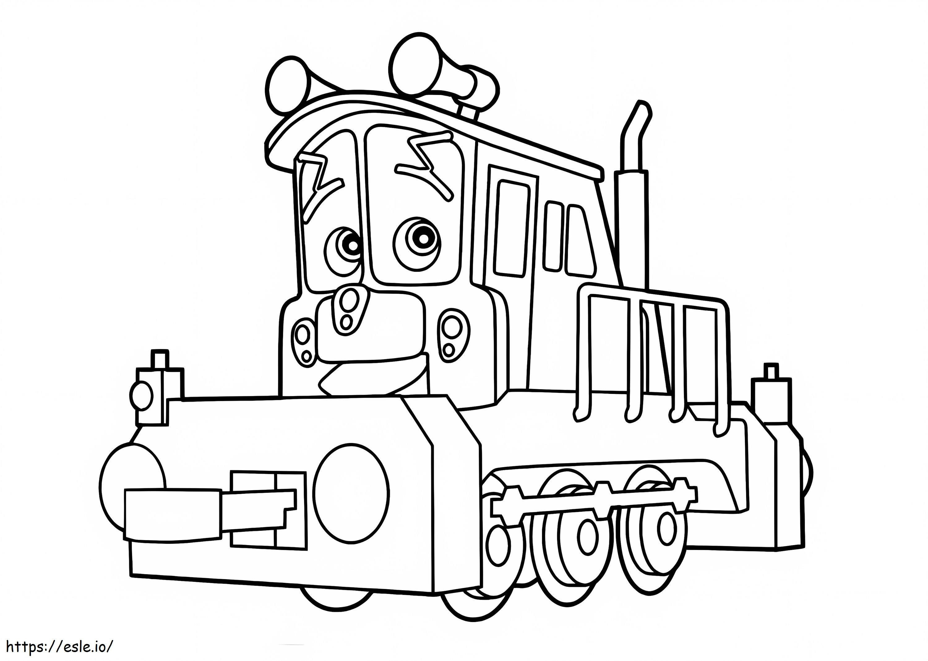 Calley From Chuggington coloring page