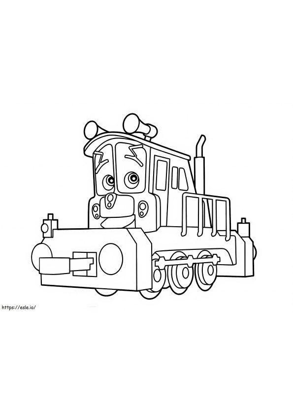 Calley From Chuggington coloring page