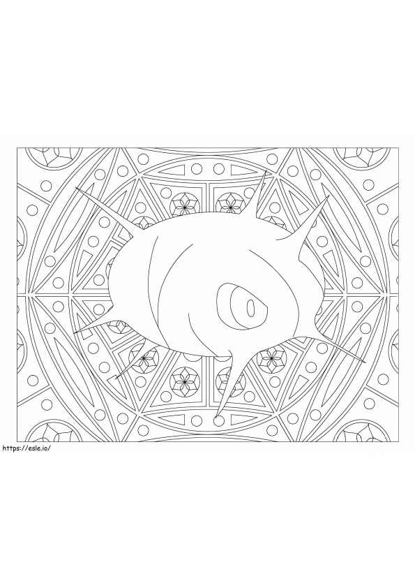 Cascoon 2 coloring page