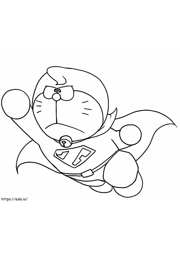 Coloriage 1540783438 Doraemon Super Pdf Télécharger à imprimer dessin