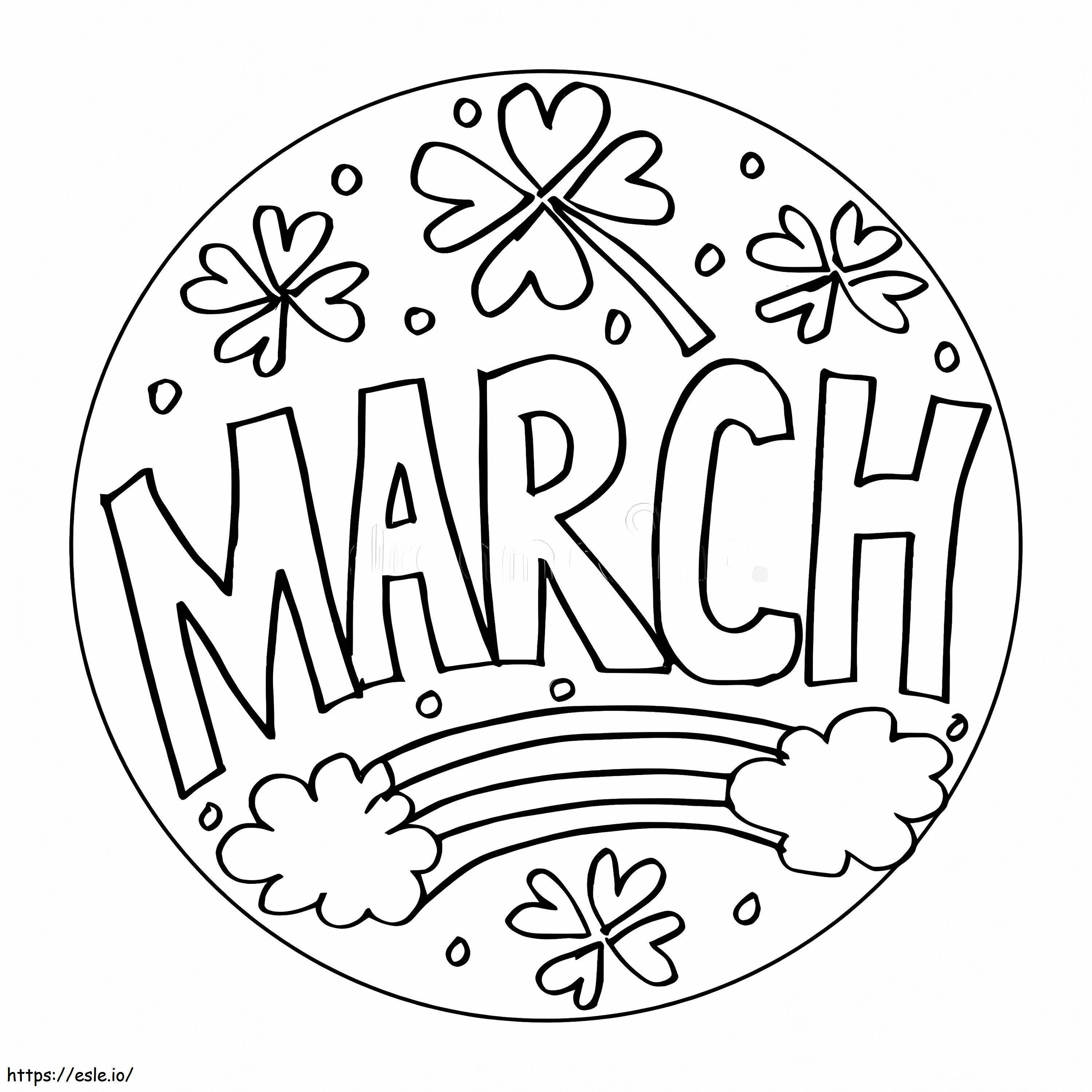 March 3Rd coloring page