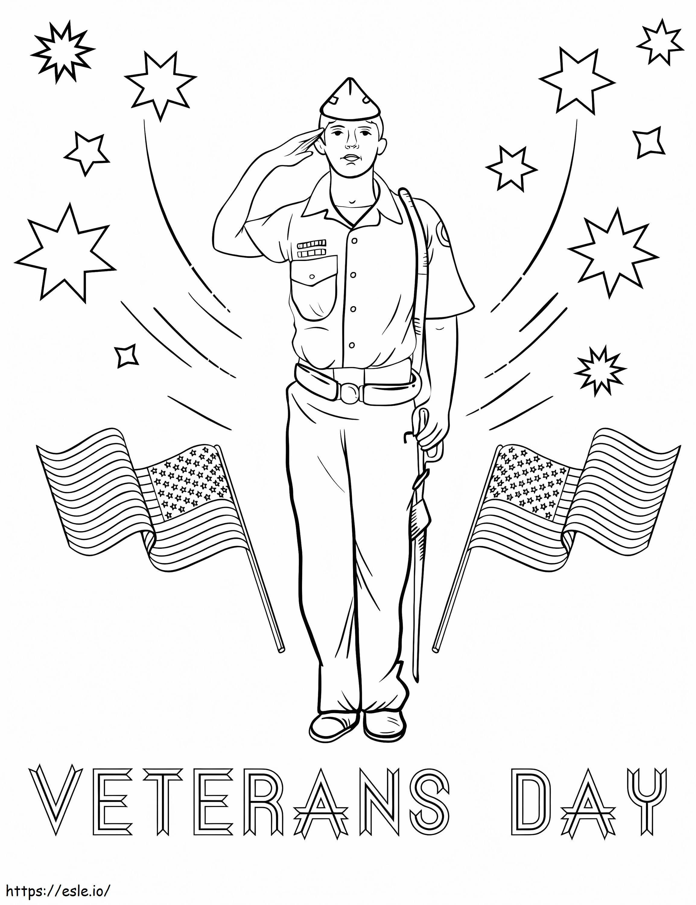 Veterans Day 9 coloring page