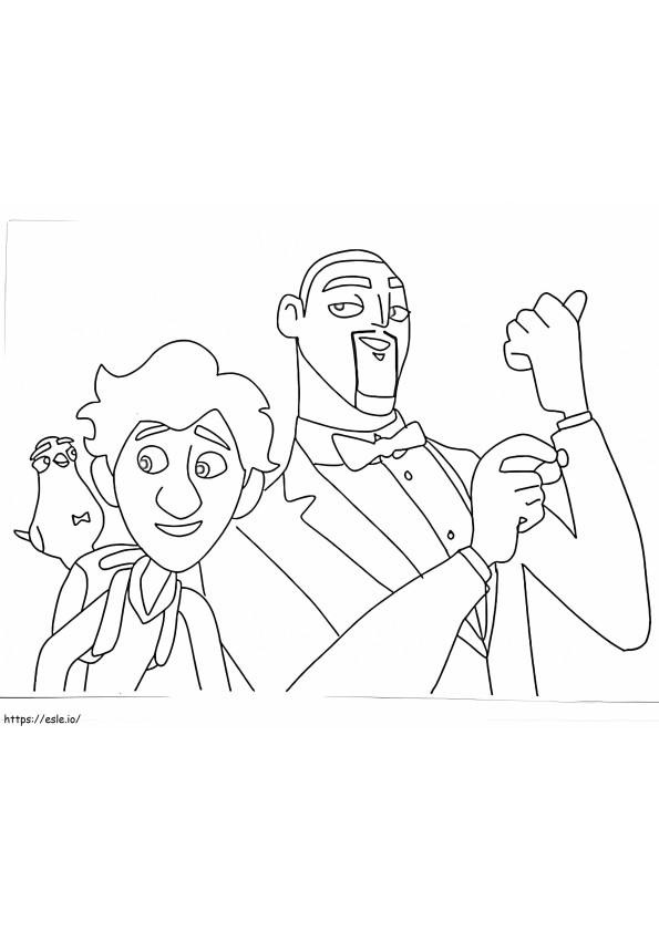 Walter And Lance Sterling coloring page