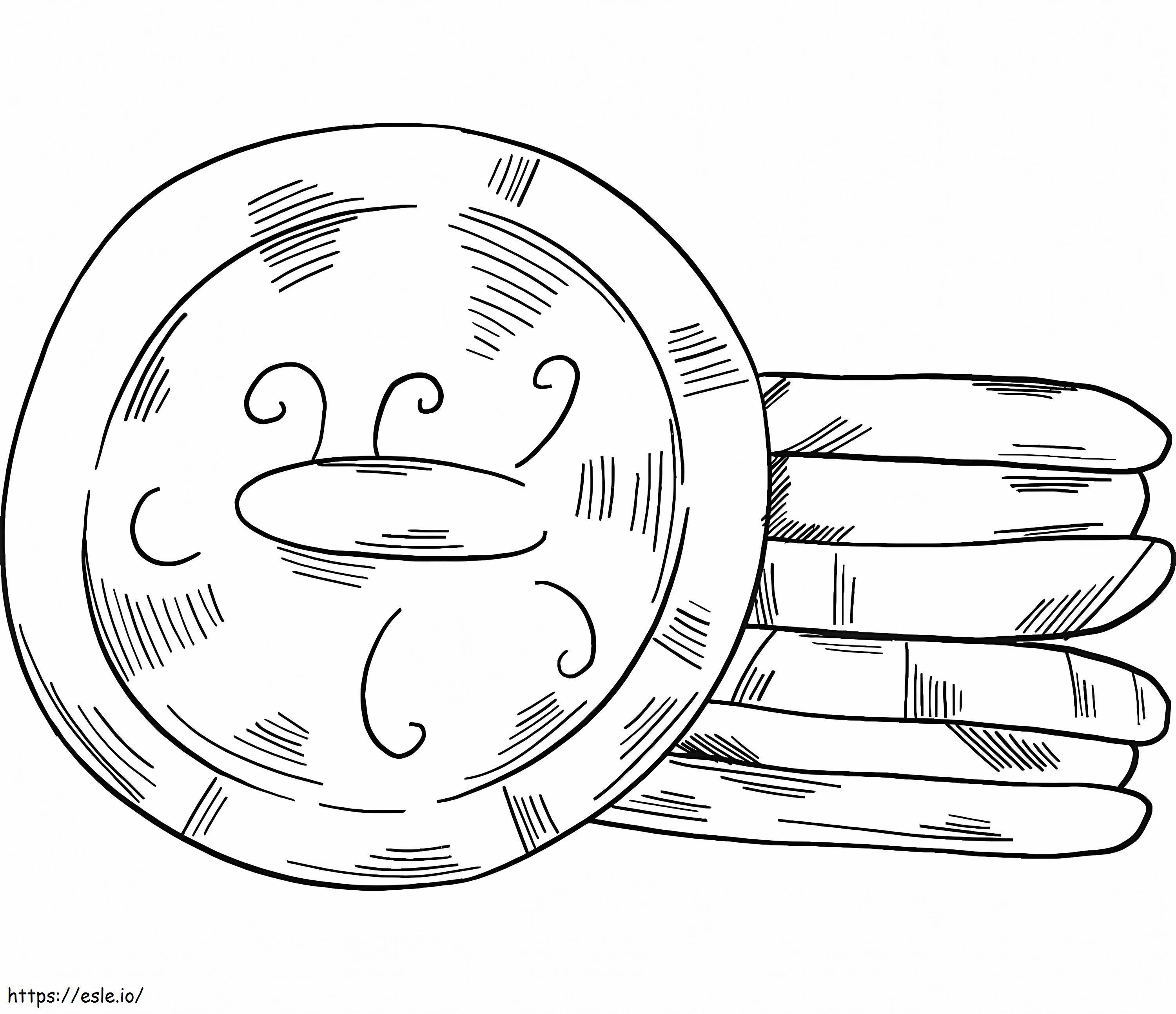 Cookies 1 coloring page