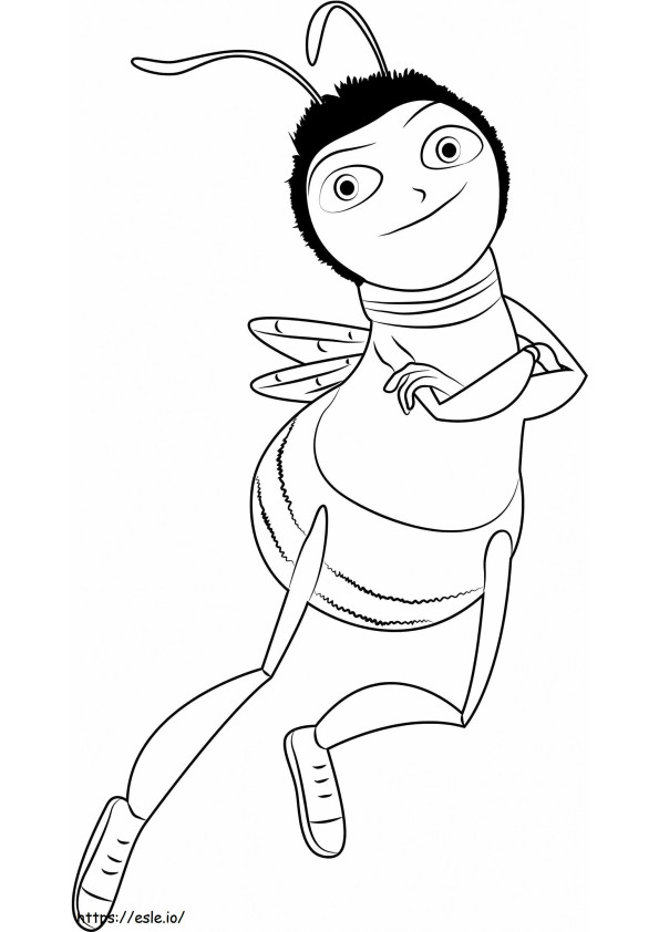 1532144222 Barry Smiling A4 coloring page